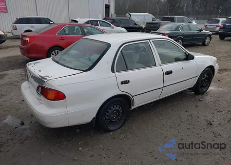 1999 Toyota Corolla Ve z USA, uszkodzony, nr VIN 2T1BR12E9XC159595